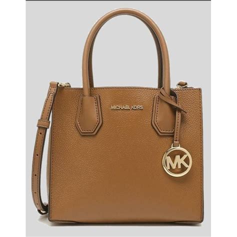 michael kors crossbody pebbled leather bag|Michael Kors mercer leather bag.